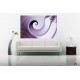 Wallpapers mural elegant spiral in color violet Wallpapers mural elegant spiral in color violet