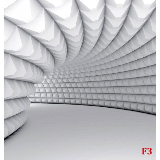 Wall murals modern spiral tunnel 