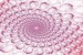 Wall murals abstract fan in pink