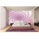 Wall murals abstract fan in pink Wall murals abstract fan in pink