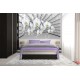 Wallpapers white orchid grey tunnel with bubbles