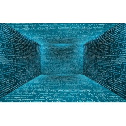 Wallpapers Computer abstraction code inscriptions in 2 colors