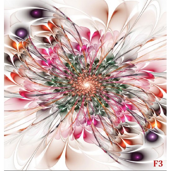 Wall mural abstraction multicolor Wall mural abstraction multicolor
