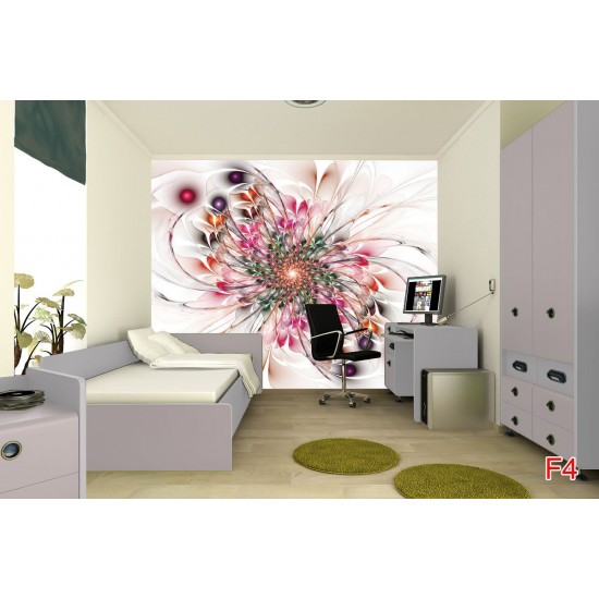 Wall mural abstraction multicolor Wall mural abstraction multicolor