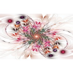 Wall mural abstraction multicolor Wall mural abstraction multicolor