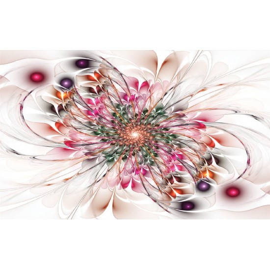 Wall mural abstraction multicolor Wall mural abstraction multicolor