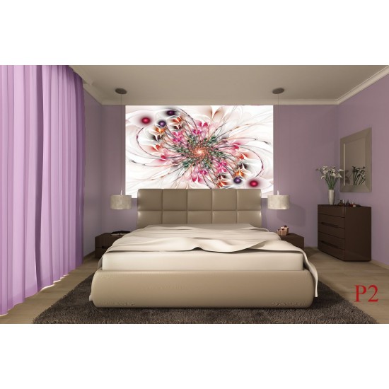 Wall mural abstraction multicolor Wall mural abstraction multicolor