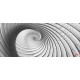 Wall murals modern spiral in grey 2