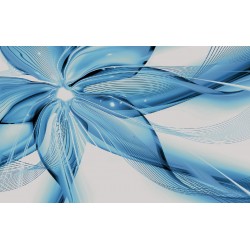 Wallpapers mural abstract flower in 2 colors Wallpapers mural abstract flower in 2 colors