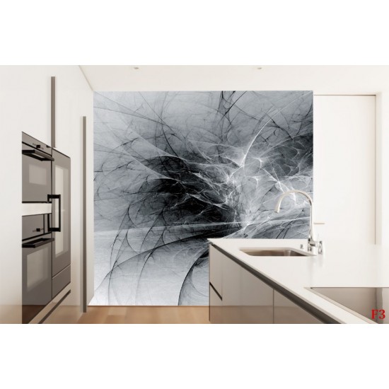 Wallpapers mural black and white smoke Wallpapers mural black and white smoke