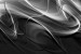 Wallpapers mural modern waves in black and grey