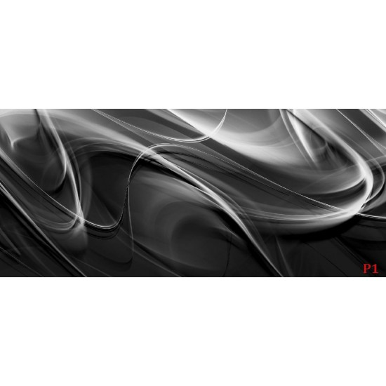 Wallpapers mural modern waves in black and grey Wallpapers mural modern waves in black and grey