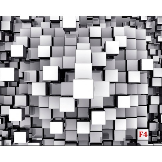 Wall murals 3D abstract geometric cubes 1 Wall murals 3D abstract geometric cubes 1