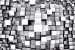 Wall murals 3D abstract geometric cubes 1