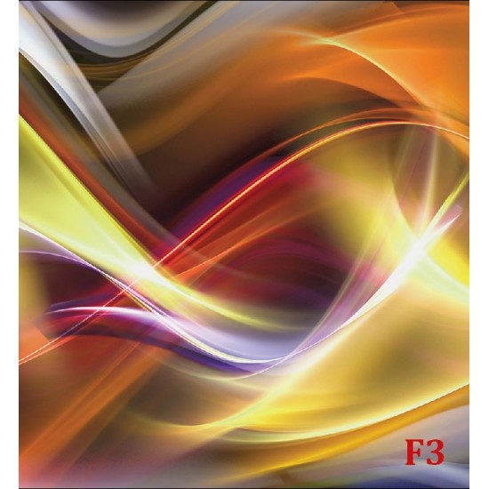 Wall mural abstraction in orange Wall mural abstraction in orange