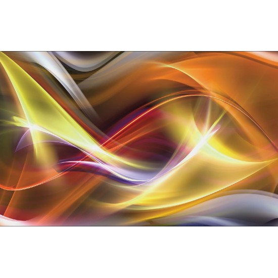 Wall mural abstraction in orange Wall mural abstraction in orange