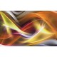 Wall mural abstraction in orange Wall mural abstraction in orange