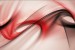Wallpapers mural modern waves in pink background