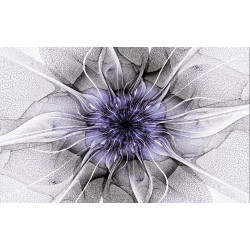 Wallpapers mural flower nets in purple Wallpapers mural flower nets in purple