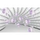 Wallpapers 3D gray spiral with speres in 2 colours