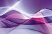 Photo mural abstraction in purple and green