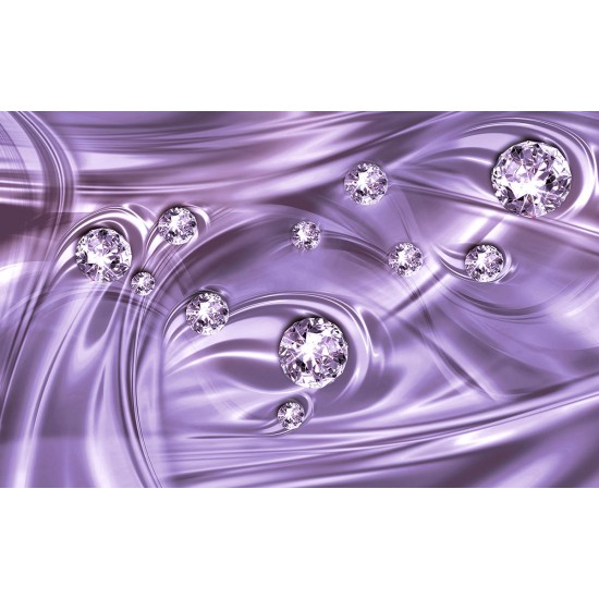 Photo mural diamond fairy abstract in 3 colors Photo mural diamond fairy abstract in 3 colors