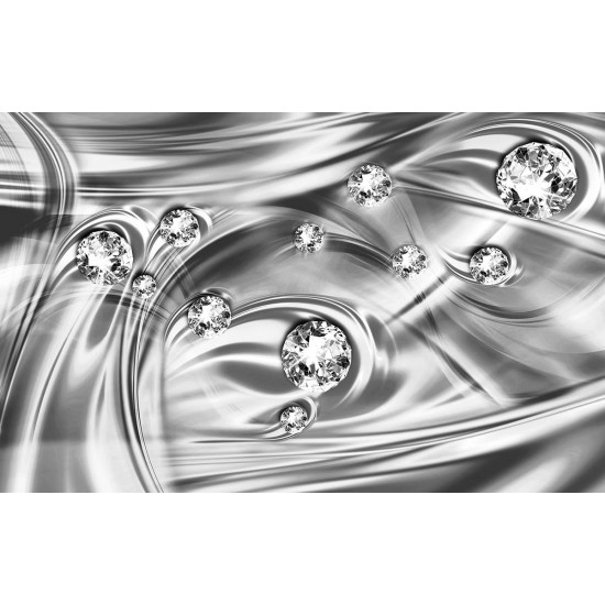 Photo mural diamond fairy abstract in 3 colors Photo mural diamond fairy abstract in 3 colors