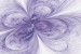 Photo mural abstraction flower in purple