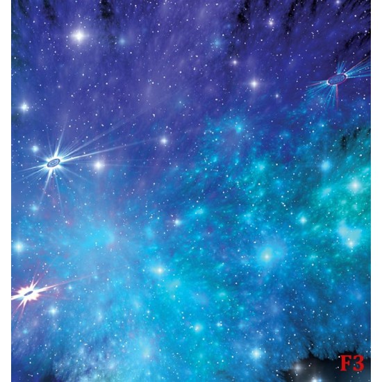 Wall mural star abstraction Wall mural star abstraction
