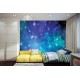 Wall mural star abstraction Wall mural star abstraction