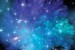 Wall mural star abstraction