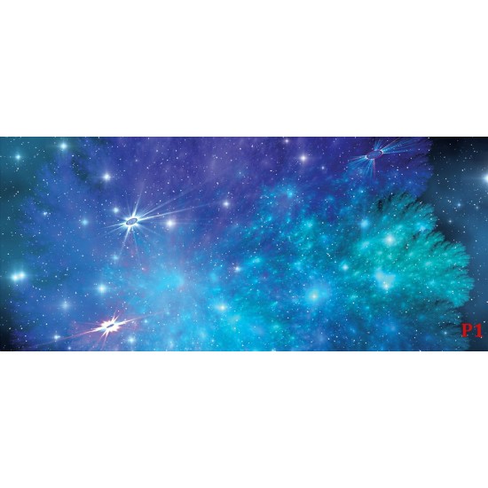Wall mural star abstraction Wall mural star abstraction