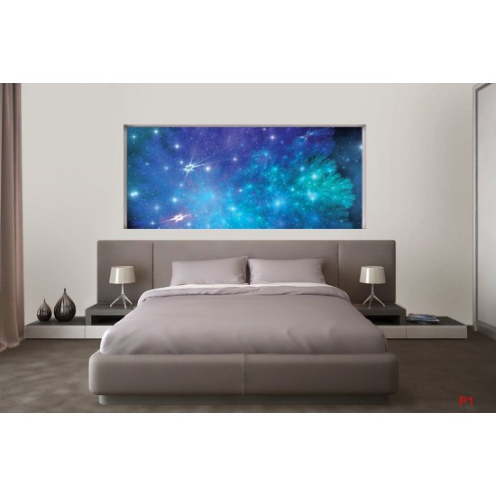 Wall mural star abstraction Wall mural star abstraction