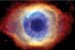 Photo mural cosmic eye in brown