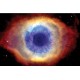 Photo mural cosmic eye in brown