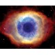 Photo mural cosmic eye in brown