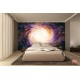 Wall murals space area in 2 options