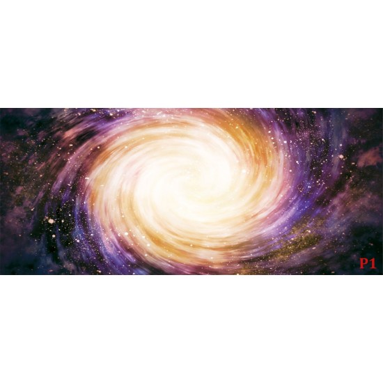 Wall murals space area in 2 options