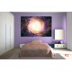Wall murals space area in 2 options