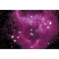 Wallpapers distant nebula in 2 colours