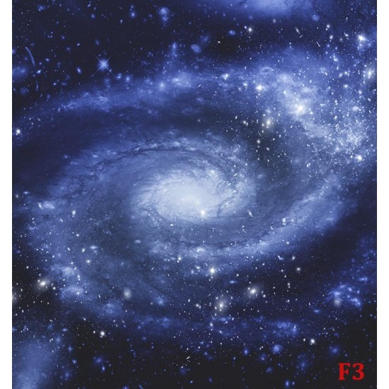 Wallpaper mural space - glow model 2