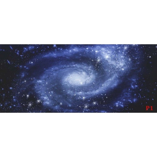 Wallpaper mural space - glow model 2