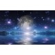 Wall mural abstract view of planet Earth and water Wall mural abstract view of planet Earth and water