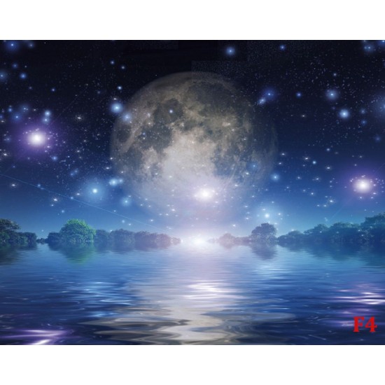 Wall mural abstract view of planet Earth and water Wall mural abstract view of planet Earth and water