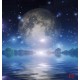 Wall mural abstract view of planet Earth and water Wall mural abstract view of planet Earth and water