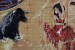 Wallpapers graffiti wall with a bull and a girl