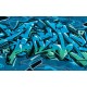 Wall mural graffiti plastering wall in 2 colors Wall mural graffiti plastering wall in 2 colors