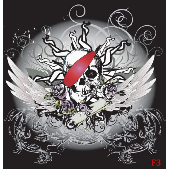 Wallmural graphics skull tattoo Wallmural graphics skull tattoo