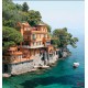 Wallpapers mural Mediterranean villas on the hillside