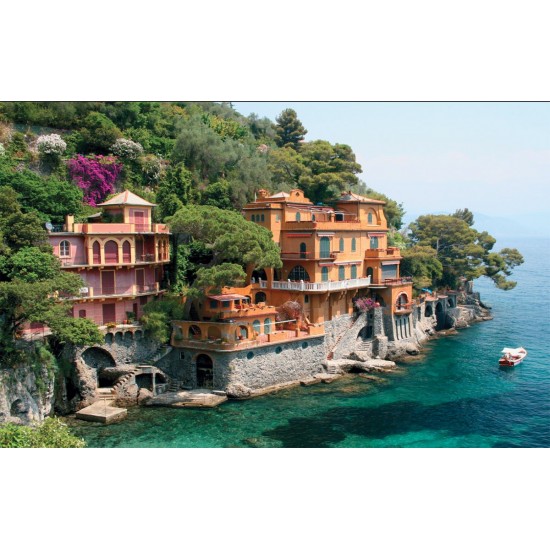 Wallpapers mural Mediterranean villas on the hillside
